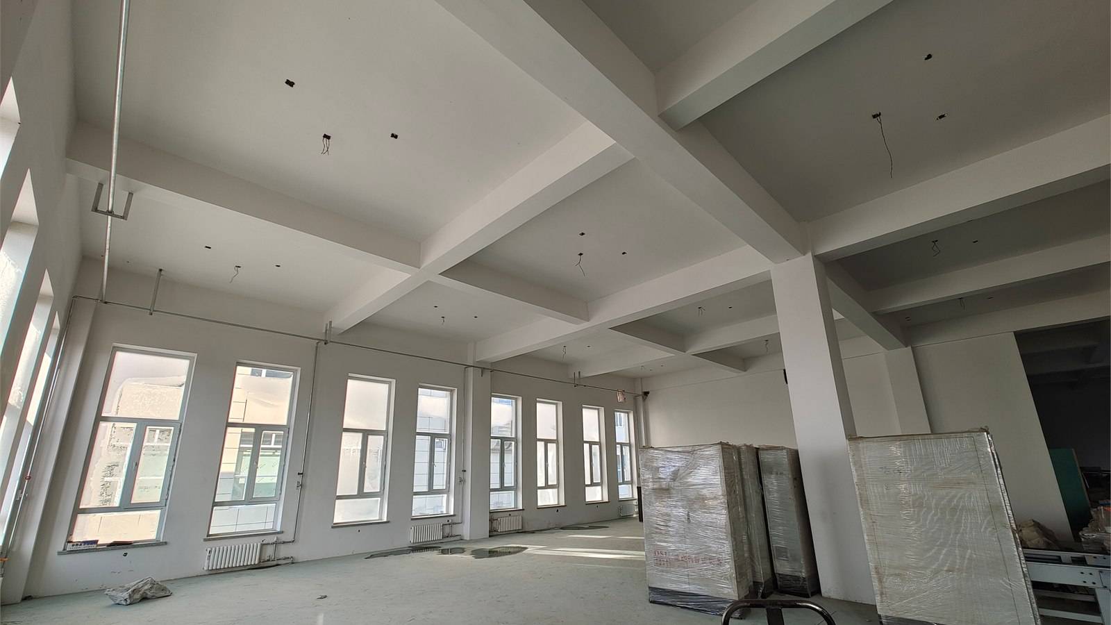 Логистический центр Ханань в Харбине — Industrial Plant in Harbin, Heilongjiang Province, steel structure project by WZH Construction Group