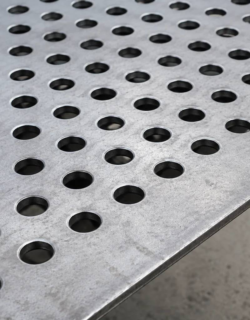 Perforated — plate manufactured by WZH Construction Group