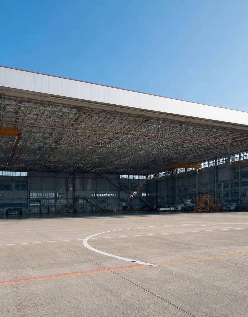 Ангар центра управления Sichuan Airlines в Харбине — иллюстративное изображение проекта